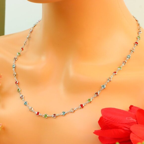 "New Beautiful Design Necklace Chain for Women/Girls, Gift, N521 - Picture 5 of 10